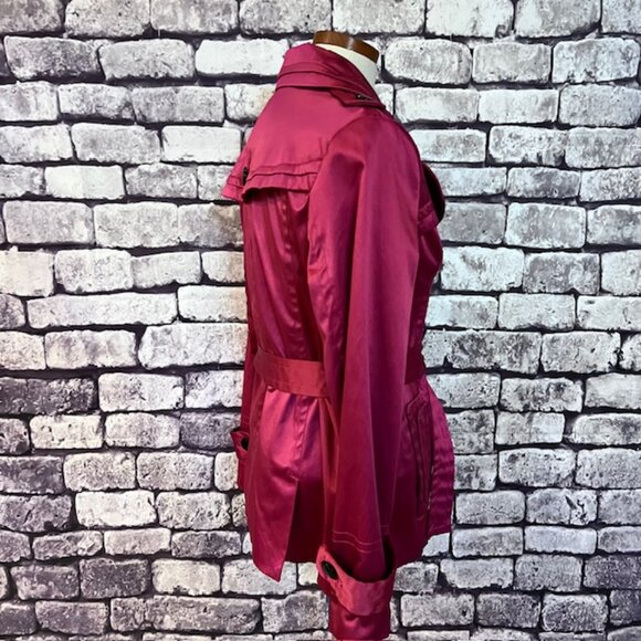 Appraisal Raspberry Colored Long Sleeve Jacket Size L - Picture 8 of 10